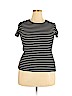 Laurente 100% Cotton Black Short Sleeve T-Shirt Size XL - photo 1