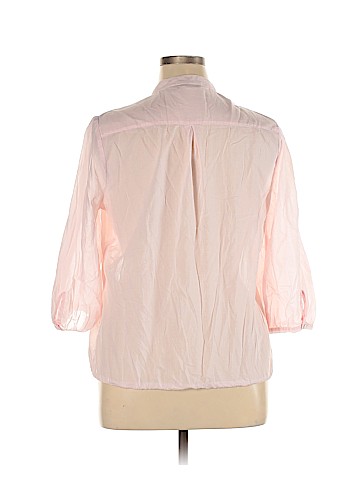St. John's Bay 3/4 Sleeve Button-Down Shirt (view 2)