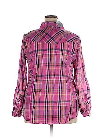 Torrid Long Sleeve Button-Down Shirt (view 2)