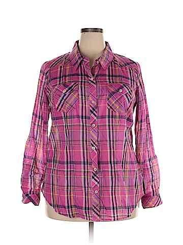 Torrid Long Sleeve Button-Down Shirt (view 1)