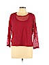 Simonton Says Red Long Sleeve Blouse Size XL - photo 1