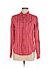 Mountain Hardwear 100% Cotton Red Long Sleeve Button-Down Shirt Size 8 - photo 1