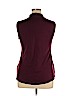 Croft & Barrow Burgundy Sleeveless Top Size XL - photo 2