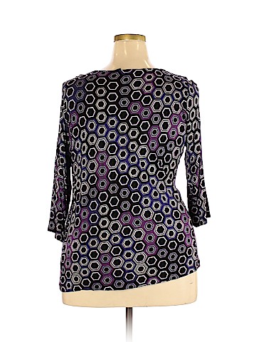 Apt. 9 3/4 Sleeve Top (view 2)