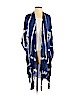 Say What? 100% Rayon Tie-dye Blue Wrap One size - photo 1