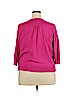 Roz & Ali Pink Cardigan Size 3X - photo 2