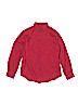 Class Club 100% Cotton Red Long Sleeve Button-Down Shirt Size 14 - photo 1