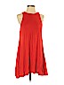 H&M 100% Viscose Red Casual Dress Size XS - photo 1