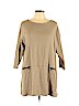 Soft Surroundings 100% Cotton Tan Casual Dress Size 1X - photo 1