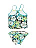 Arizona Jean Company Print Blue Two Piece Swimsuit Size 12 - photo 2