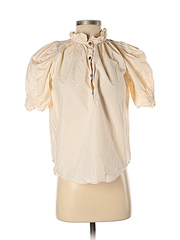 Apiece Apart Short Sleeve Blouse (view 1)