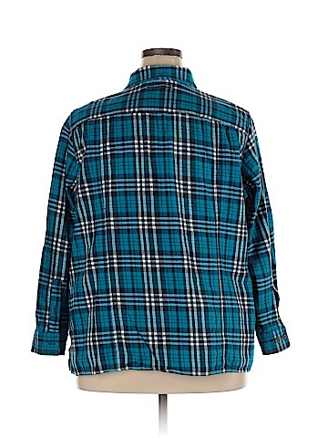 Duluth Trading Co. Long Sleeve Button-Down Shirt (view 2)