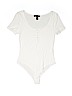 Forever 21 White Bodysuit Size L - photo 1