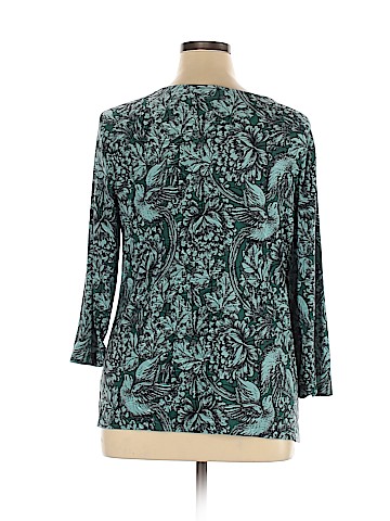 Croft & Barrow 3/4 Sleeve Top (view 2)