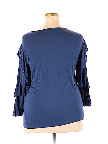 Liz Claiborne Long Sleeve Top (view 2)