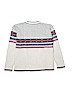 Hanna Andersson 100% Cotton Print Ivory Pullover Sweater Size 150 cm / US 12 - photo 2