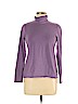 J.jill Purple Long Sleeve Turtleneck Size M (petite) - photo 1