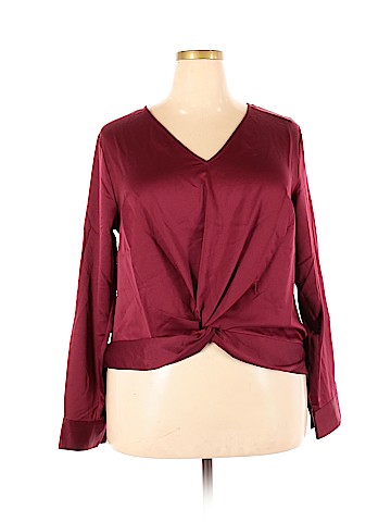 A New Day Long Sleeve Blouse (view 1)