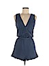 Charlotte Russe 100% Rayon Blue Romper Size S - photo 1