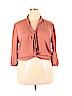 7th Avenue Design Studio New York & Company 100% Polyester Pink Long Sleeve Blouse Size XXL - photo 1