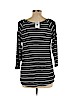 Almost Famous Black 3/4 Sleeve Top Size L - photo 2