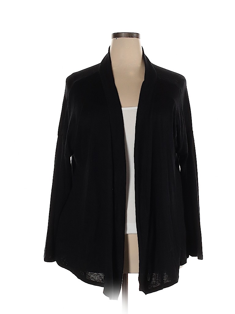 Shop Basic USA Black Cardigan Size 2XL - photo 1