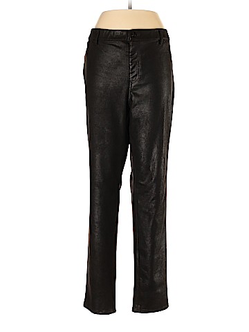Chico's Faux Leather Pants (view 1)