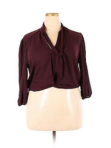 7th Avenue Design Studio New York & Company Long Sleeve Blouse (view 1)
