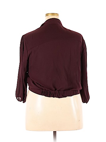 7th Avenue Design Studio New York & Company Long Sleeve Blouse (view 2)