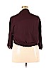 7th Avenue Design Studio New York & Company 100% Polyester Burgundy Long Sleeve Blouse Size XXL - photo 2
