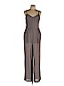 H&M 100% Viscose Brown Jumpsuit Size 12 - photo 1