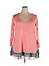 Assorted Brands Pink Long Sleeve Top Size 2X - photo 1