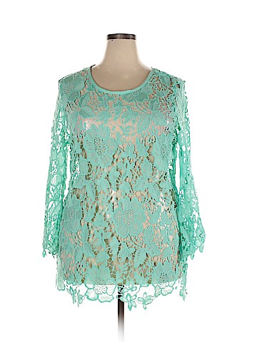 Forgotten Grace Long Sleeve Blouse (view 1)