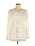 Susan Graver 100% Acrylic Ivory Cardigan Size XL - photo 1