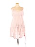 ASOS 100% Viscose Pink Casual Dress Size 16 - photo 1