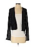 Linda Allard Ellen Tracy Black Cardigan Size 4 - photo 1