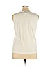 Susan Graver 100% Acrylic Ivory Sleeveless Top Size XL - photo 2