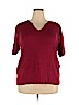 Avenue Red Pullover Sweater Size 26 - 28 Plus - photo 1