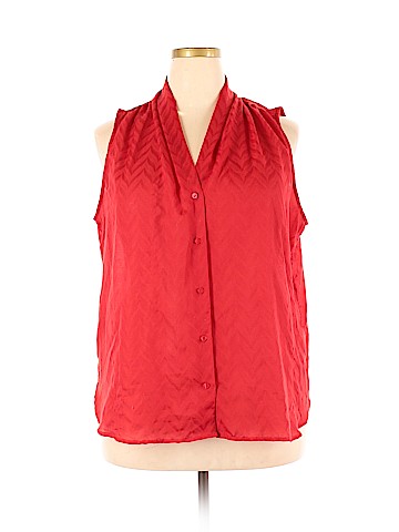 Worthington Sleeveless Blouse (view 1)