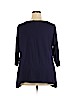 Eileen Fisher Blue Long Sleeve T-Shirt Size 3X - photo 2