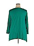 JM Collection Green 3/4 Sleeve Top Size 3X - photo 2