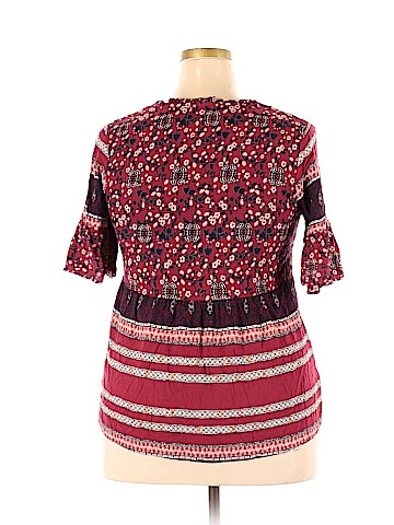 Knox Rose Short Sleeve Henley (view 2)