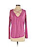 Victoria's Secret Pink Pink Long Sleeve Top Size XS - photo 1