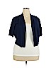 Roz & Ali Blue Cardigan Size 3X - photo 1