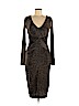 RACHEL Rachel Roy Gold Cocktail Dress Size M - photo 1