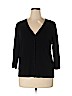 Cable & Gauge Black Cardigan Size 1X - photo 1