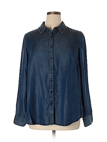 Coldwater Creek Long Sleeve Button-Down Shirt (view 1)