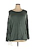 Xersion Green Long Sleeve Top Size 3X - photo 1
