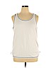 T by Talbots White Tank Top Size XL - photo 1