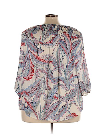 Chaps Long Sleeve Blouse (view 2)